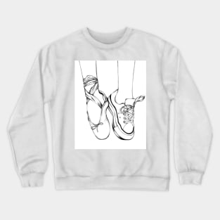 Dancer shoes Crewneck Sweatshirt